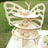 3-Tier Natural Butterfly Wooden Cupcake Stand, Rustic Dessert Display Stand Shelf Rack - 24inch