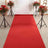 3 Feet x 100 Feet Hollywood Red Carpet Rayon Wedding Aisle Runner 