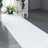 White Glitter Aisle Runner 3 Feet x 50 Feet