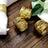 4 Pack Cloth Linen Gold Linen Wire Napkin Rings