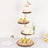 4-Tier Natural Rustic Wooden Cupcake Tower Stand, Farmhouse Style Wood Slice Dessert Display Stand