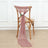 5 Pack | Dusty Rose Gauze Cheesecloth Boho Chair Sashes - 16inch x 88inch