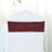 5 Pack | Burgundy Metallic Shimmer Tinsel Spandex Chair Sashes