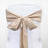 Nude Sashes Polyester For Chairs 5 Pack 6 Inch x 108 Inch#whtbkgd