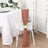 5 Pack Terracotta (Rust) Polyester Chair Sashes