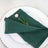 5 Pack | Hunter Emerald Green 200 GSM Premium Polyester Dinner Napkins