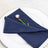 5 Pack | Navy Blue 200 GSM Premium Polyester Dinner Napkins
