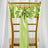 5 pack - 6"x106" Apple Green Satin Chair Sashes