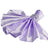5 Pack Satin Napkins 20"x20" Lavender Lilac - Soft Reusable Cloth Napkins