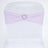5 Pack Lavender Lilac Spandex Stretch Chair Sashes Bands Heavy Duty with Two Ply Spandex - 5x12inch