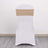 5 Pack Nude Spandex Stretch Chair Sashes Bands Heavy Duty with Two Ply Spandex 5x12inch