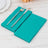 50 Pack 2 Ply Soft Turquoise Dinner Paper Napkins, Disposable Wedding Reception Party Napkins