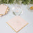 50 Pack | 2 Ply Soft Blush With Gold Foil Edge Party Paper Napkins