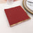 50 Pack Soft Burgundy 2 Ply Paper Beverage Napkins with Gold Foil Edge, Disposable Cocktail Napkins 