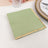 50 Pack Soft Sage Green 2 Ply Paper Beverage Napkins with Gold Foil Edge, Disposable Cocktail Napkin