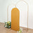 5 Feet Matte Gold Spandex Arch Cover For Round Top Backdrop Stand