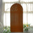 6ft Cinnamon Brown Spandex Fitted Wedding Arch Cover