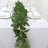 6ft | Real Touch Green Artificial Silk Rose Leaf Table Garland, Flexible Hanging Greenery Vine
