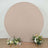 7.5ft Nude Round Spandex Fit Wedding Backdrop Stand Cover