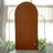 7ft Cinnamon Brown Spandex Fitted Wedding Arch Cover