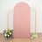 7 Feet Matte Dusty Rose Spandex Arch Cover For Round Top Backdrop Stand