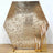 8ftx7ft Gold Big Payette Sequin Sparkly Hexagon Wedding Arch Cover