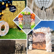 Ritzy Gold Square Sequin Shimmer Wall Photo Backdrop Panels, Party Active Spangle