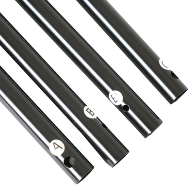 Metal DIY Adjustable Heavy Duty Pipe and Drape Stand Set, Portable Photo Backdrop Kit 10ft