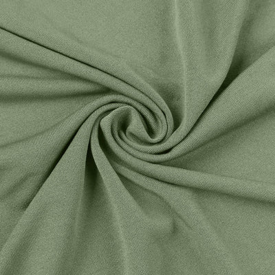 Dusty Sage Green Round Spandex Fit Wedding Backdrop Stand Cover 7.5ft