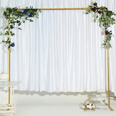 Heavy Duty Metal Square Balloon Flower Frame Photo Backdrop Stand 8ft