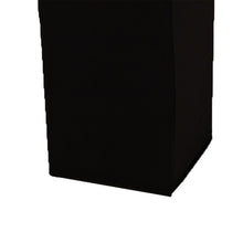 Black Spandex Wedding Arch Cover for Arc de Triomphe Stand, Stretch Fitted Floral Balloon Frame