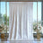Smooth Velvet Backdrop Curtain 5x14ft White – Premium Event Drape with Rod Pocket