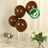50 Pack Matte Pastel Cinnamon Brown Biodegradable Balloons, Round Eco-friendly