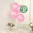 50 Pack Pink Biodegradable Balloons, Eco-friendly Thickened Extra Strong Latex Helium