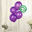 50 Pack Purple Biodegradable Balloons, Eco-friendly Thickened Extra Strong Latex Helium