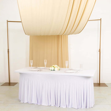 Dazzling Beige Photography Backdrop