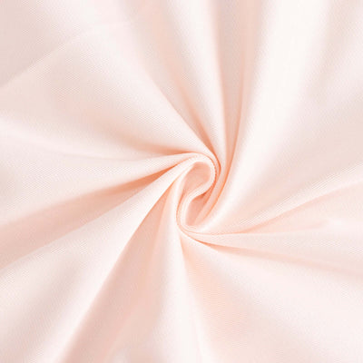 Scuba Square Table Overlay 70"x70" Blush - Wrinkle Free & Stain Resistant Table Topper