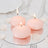 12 Pack Blush Floating Candles, 3inch Unscented Dripless Wax Discs for Centerpieces