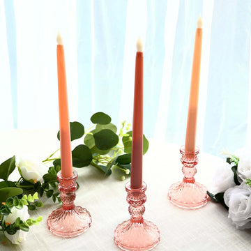 <h3 style="margin-left:0px;"><strong>Enhancing Your Décor Diamond Pattern Candlestick Holders</strong>