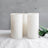 6-Pack Unscented Pillar Candles – Dripless 3x6inch White Paraffin Wax