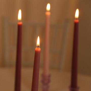 <h3 style="margin-left:0px;"><strong>Long-Lasting Dusty Rose Wax Candles</strong>