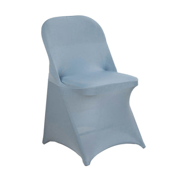 <h3 style="margin-left:0px;"><strong>Easy To Use Dusty Blue Spandex Fitted Chair Covers</strong>