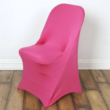 <h3 style="margin-left:0px;"><strong>Enhance Your Event with Fuchsia Spandex Folding Chair Covers</strong>