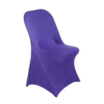 <h3 style="margin-left:0px;"><strong>Easy To Use Purple Spandex Fitted Chair Covers</strong>