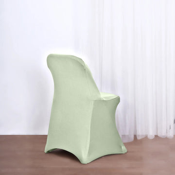 <h3 style="margin-left:0px;"><strong>Enhance Your Event with Sage Green Spandex Folding Chair Covers</strong>