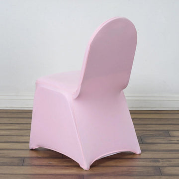 <h3 style="margin-left:0px;"><span style="background-color:transparent;color:#000000;">Versatile and Reusable Pink Spandex Chair Cover</span>