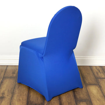 <h3 style="margin-left:0px;"><span style="background-color:transparent;color:#000000;">Versatile and Reusable Royal Blue Spandex Chair Cover</span>