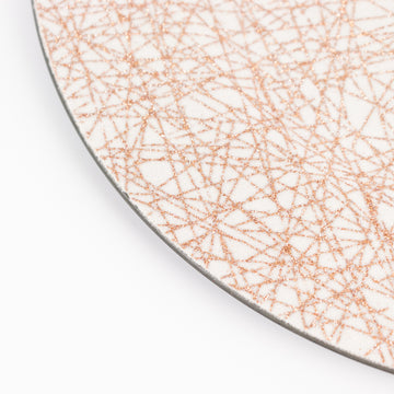 <h3 style="margin-left:0px;"><strong>Durable and Reusable Rose Gold Glitter Acrylic Charger Plates</strong>