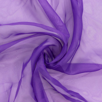 <h3 style="margin-left:0px;"><strong>Versatile Premium Purple Chiffon Backdrop Panel Drapes</strong>