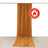 Gold Scuba Polyester Backdrop Drape Curtain, Durable Flame Resistant Event Divider Panel